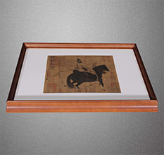 平凉书画装裱配框服务案例